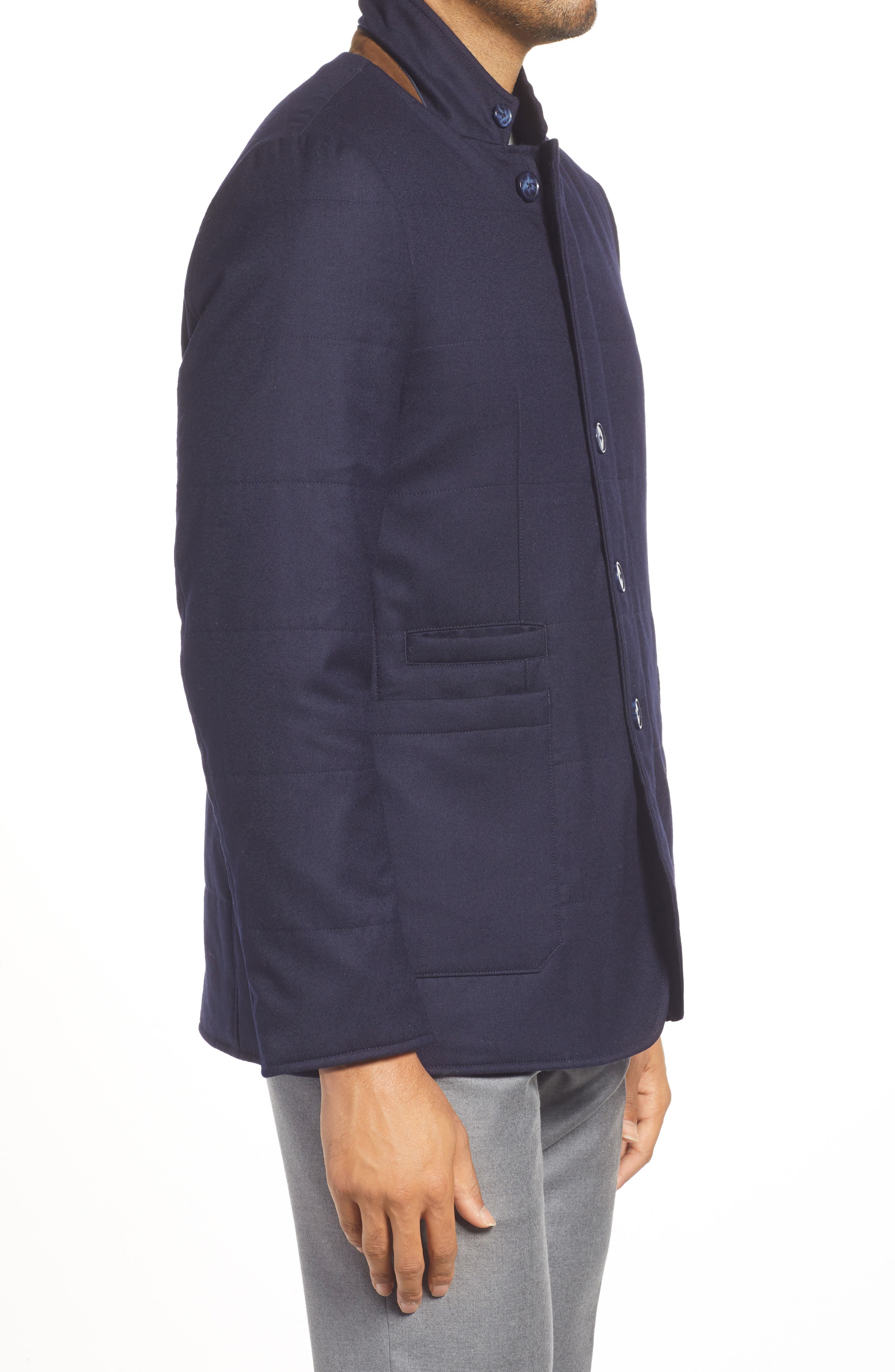 Zanella Men's Water Repellent Quilted 