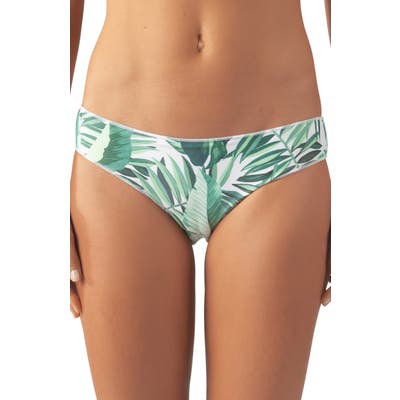 Rip Curl Palm Reader Cheeky Hipster Bikini Bottoms, Green