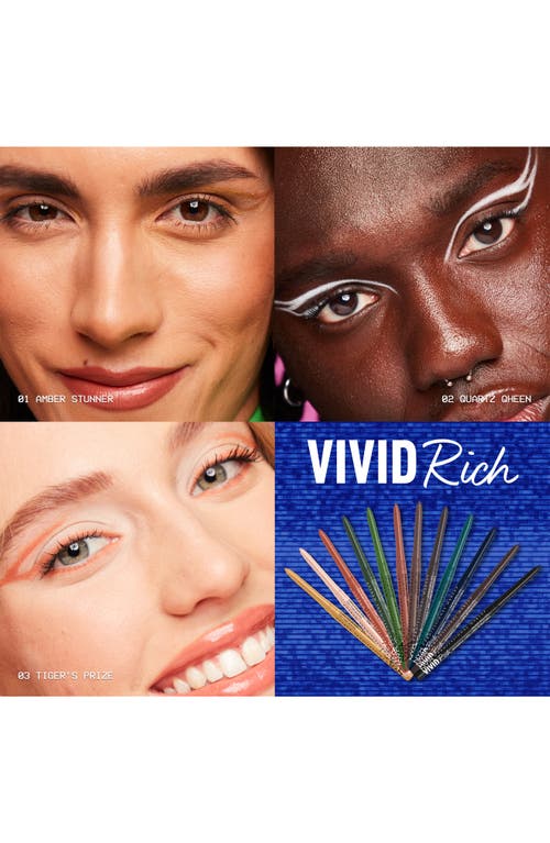 Nyx Professional Makeup Vivid Rich Retractable Eyeliner Pencil In Truffle Diamond