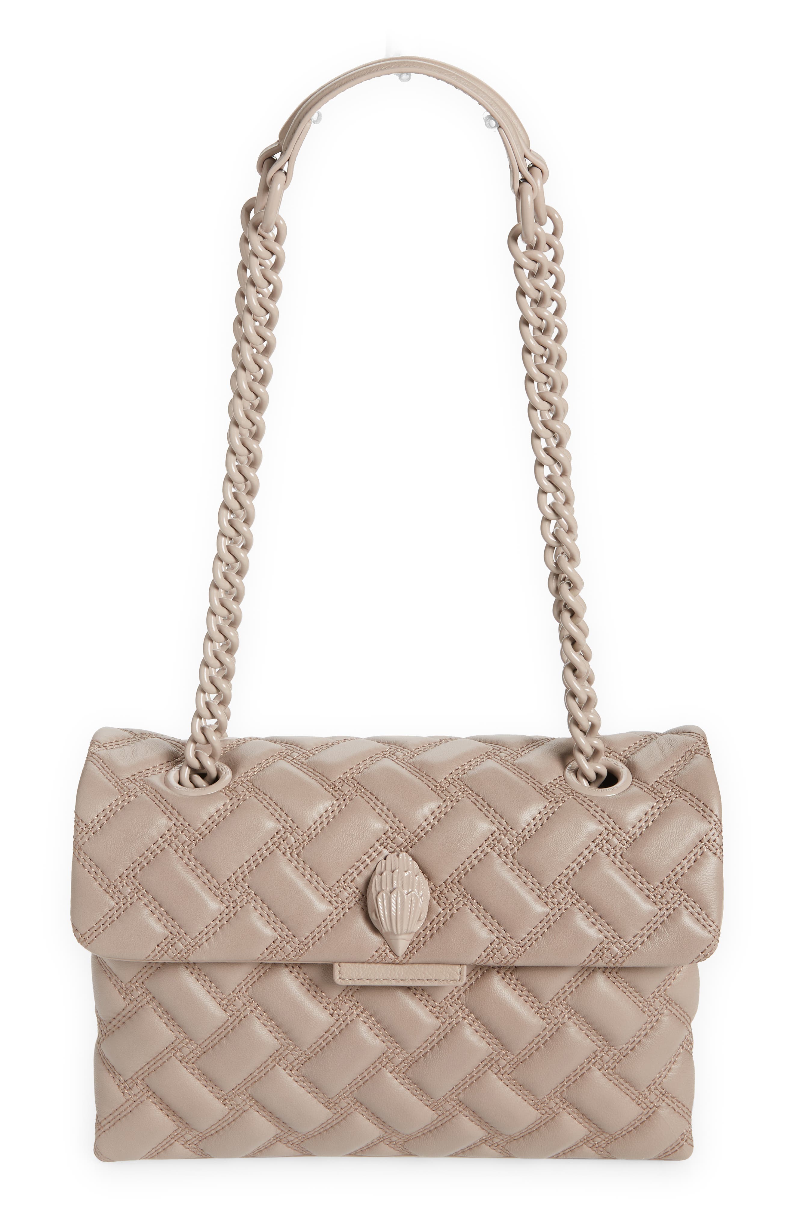 light pink shoulder bag