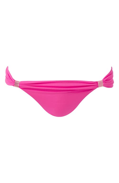 Shop Melissa Odabash Grenada Bikini Bottoms In Fuchsia