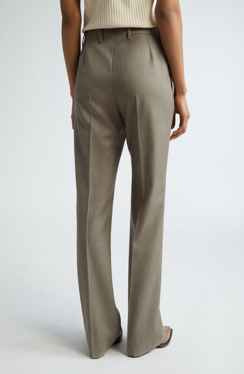 GOLDEN GOOSE GOLDEN GOOSE RELAXED WOOL STRAIGHT LEG PANTS 