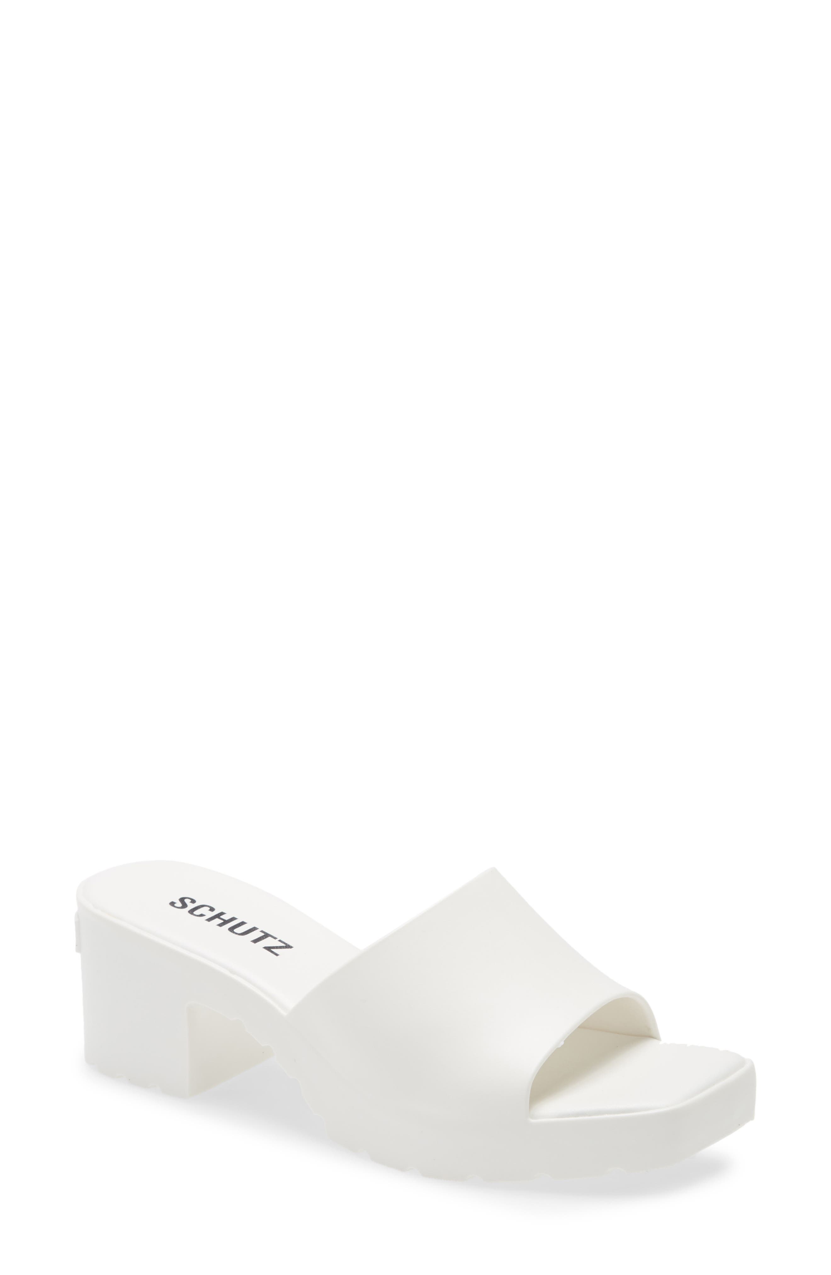 nordstrom white sandals