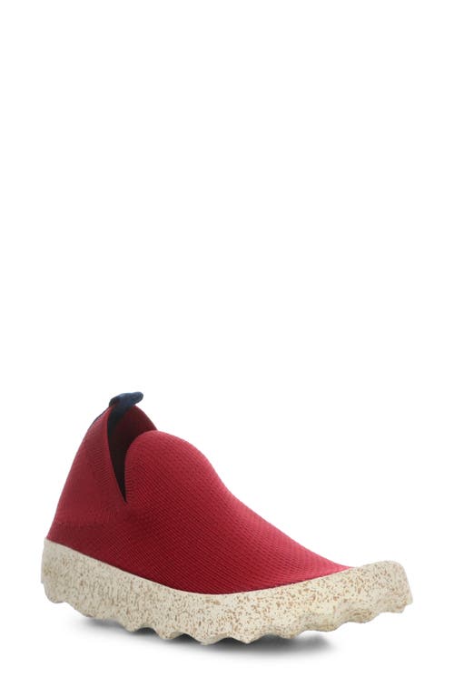 Asportuguesas By Fly London Care Sneaker In Red/white Cafe