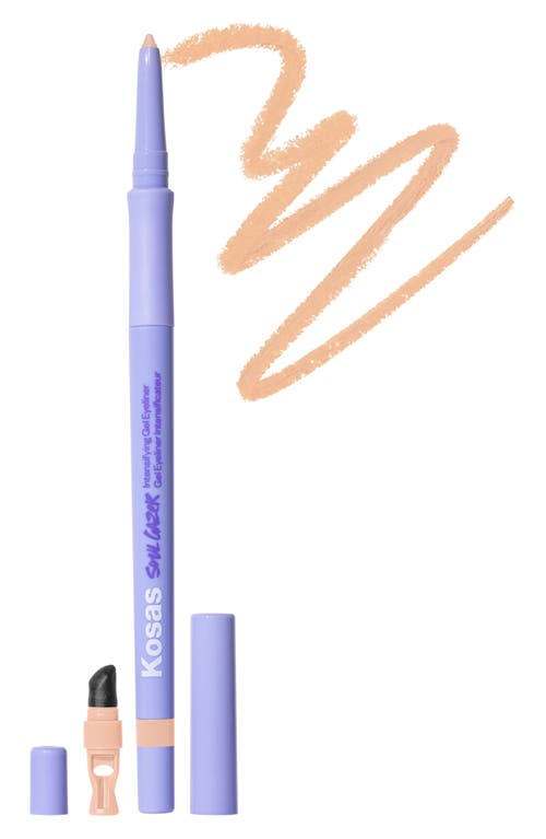 Kosas Soulgazer Intensifying Gel Eyeliner In Gravitate - Creamy Beige Matte