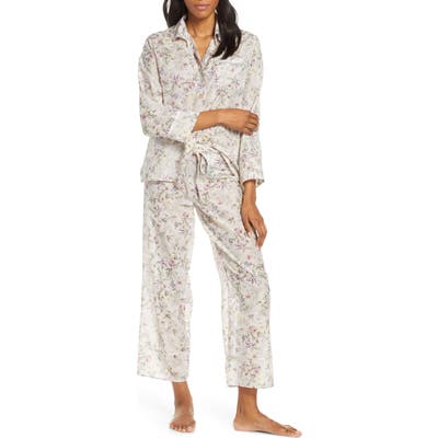 Papinelle Emmy Musk Cotton & Silk Pajamas, Pink