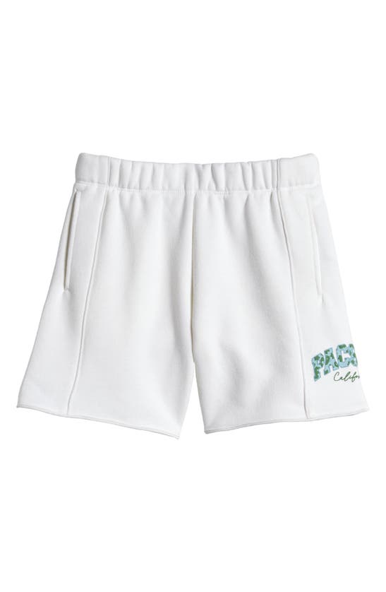 Shop Pacsun Kids' Logo Sweat Shorts In Bright White