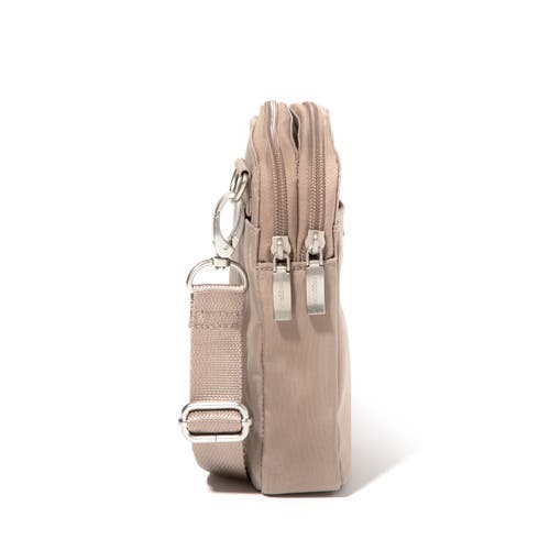 Baggallini Modern Take Two Rfid Crossbody Bag In Moonrock