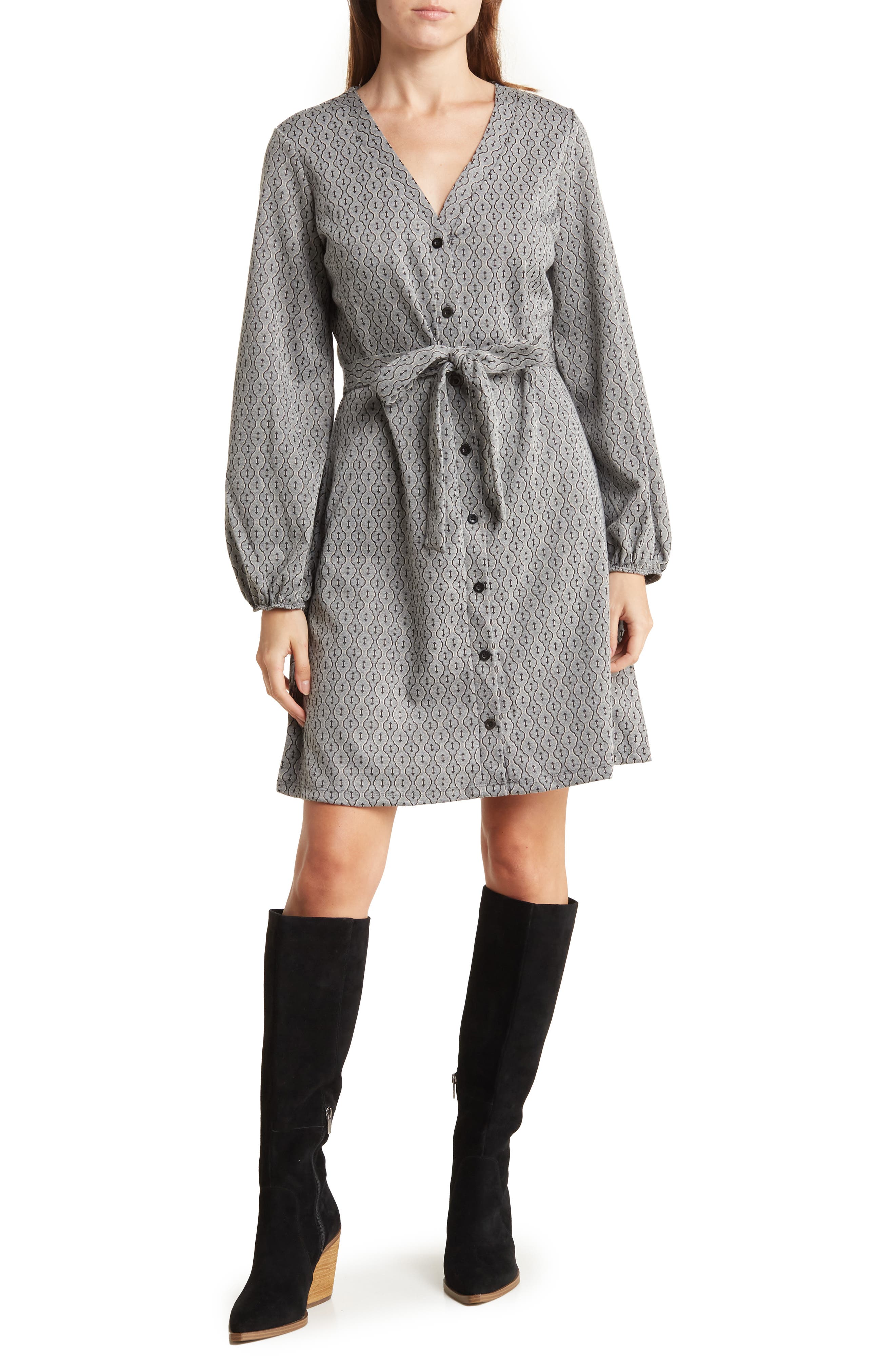 Lucky Brand Double Knit Long Sleeve 