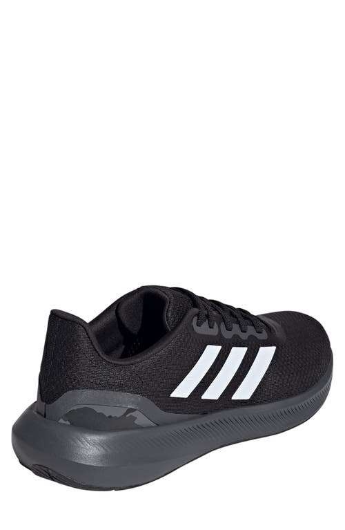 Shop Adidas Originals Adidas Runfalcon 3.0 Sneaker In Black/white/grey 5