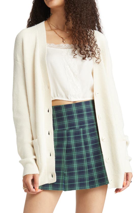 Bp. Oversize Easy Cardigan In Ivory Dove