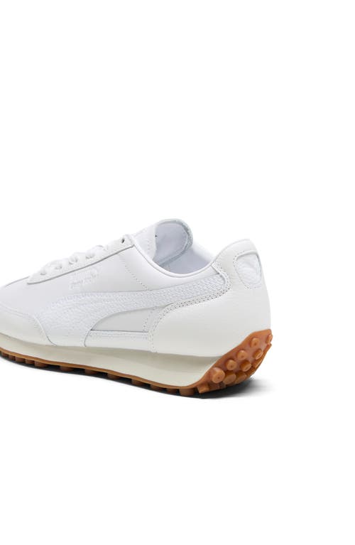 Shop Puma Easy Rider Sneaker In  White-frosted Ivory