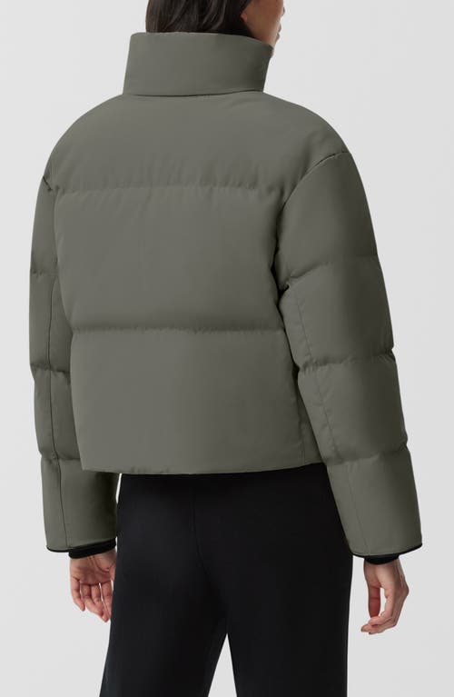 CANADA GOOSE CANADA GOOSE GRANDVIEW BLACK LABEL CROP 625 FILL POWER DOWN PUFFER JACKET