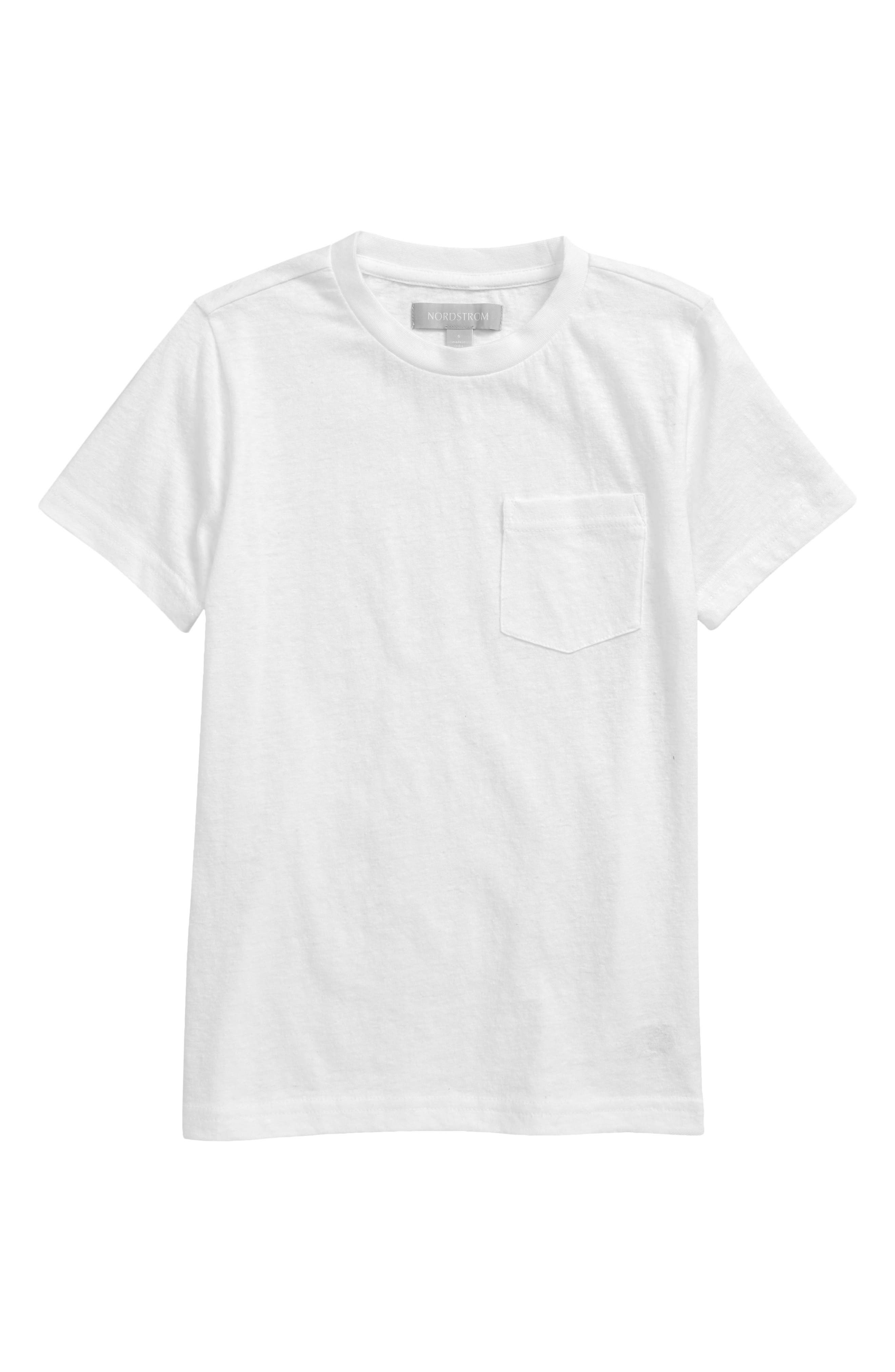 boy with white t shirt