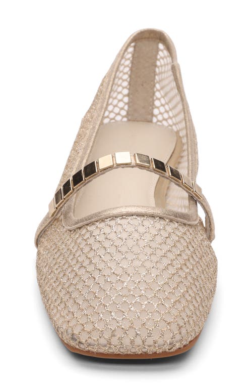 Sanctuary Chic Mary Jane Flat In Warm Gold