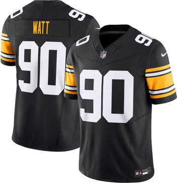 Nike Men's Nike T.J. Watt Black Pittsburgh Steelers Vapor F.U.S.E. Limited  Jersey