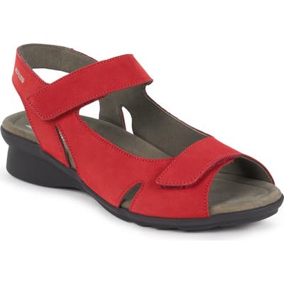 Mephisto Perry Sandal, Red