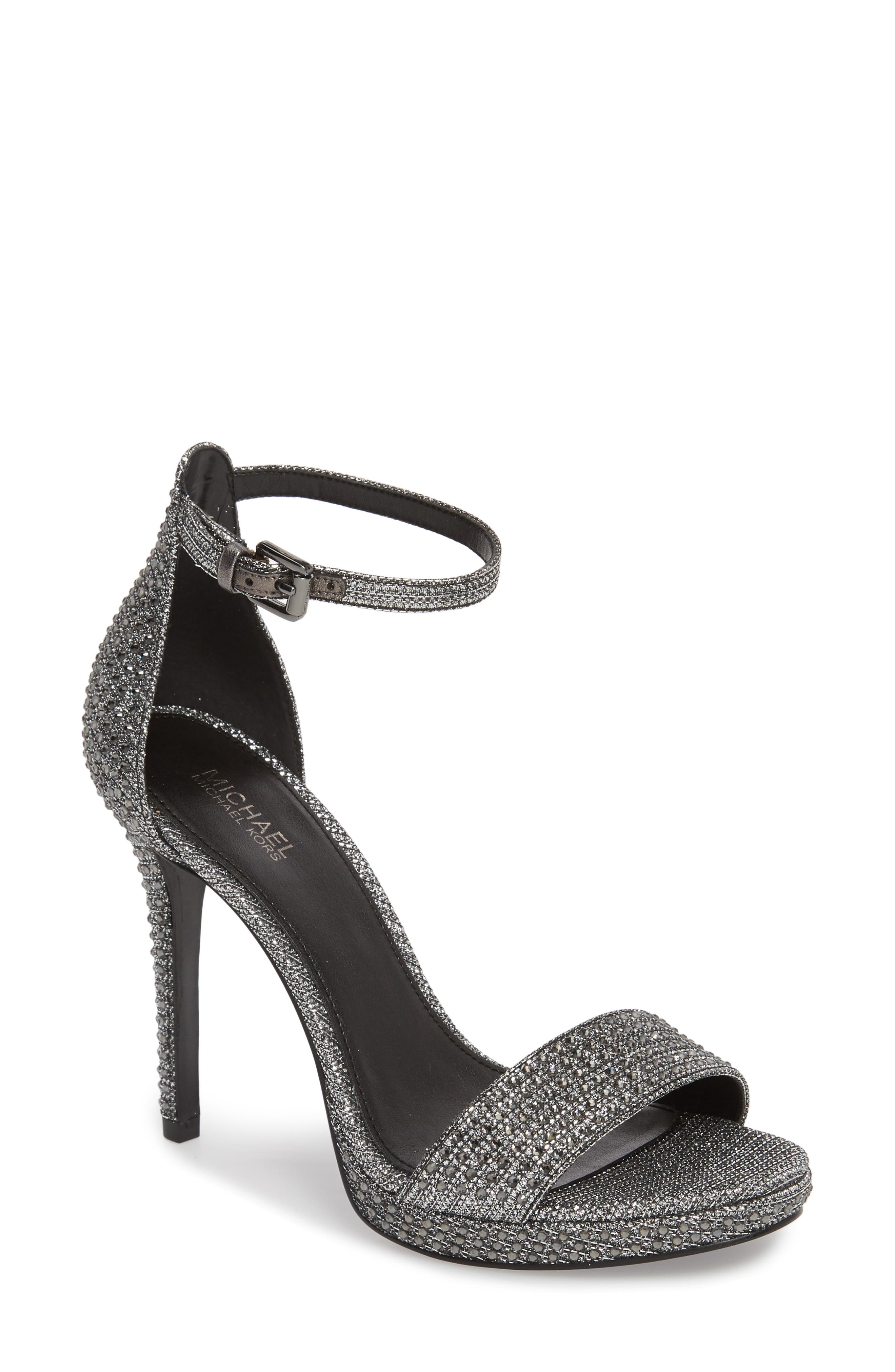 michael kors hutton sandal black