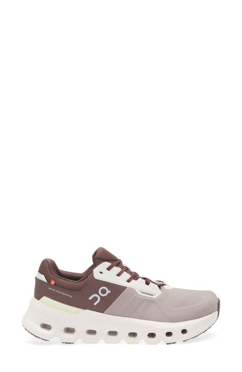 On Cloudrunner 2 Waterproof Sneakers Zinc/seedling In Zinc/seedling