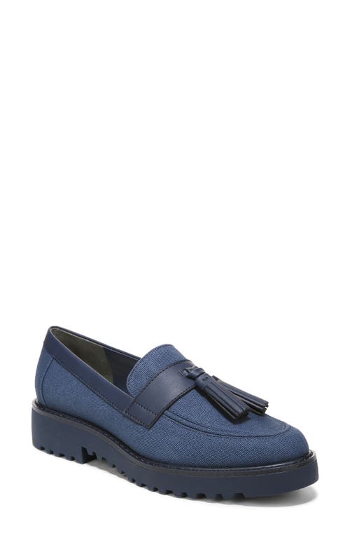 Franco Sarto Carolyn Tassel Loafer Navy at Nordstrom,