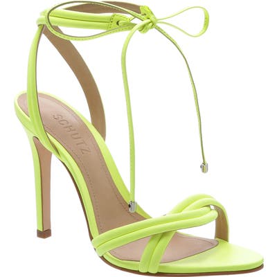 Schutz Yvi Strappy Sandal- Yellow