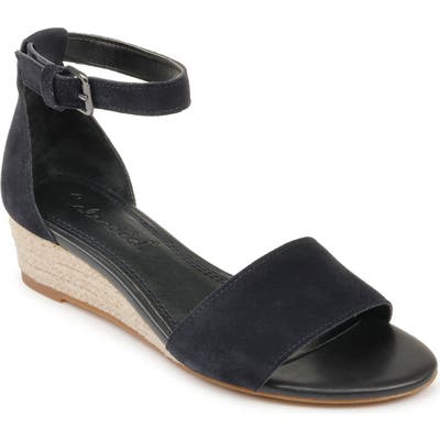 Splendid Aria Wedge Sandal- Blue