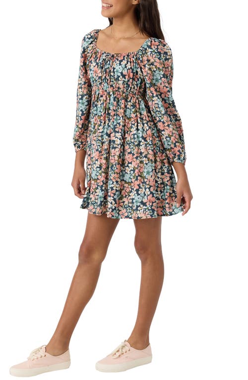 O'NEILL O'NEILL KIDS' JEANIE FLORAL DRESS 