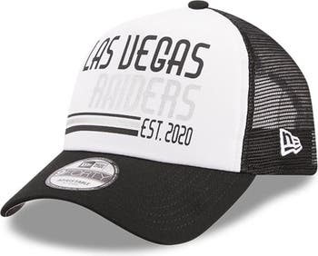 Las Vegas Raiders Black New Era 9Forty Adjustable Hat