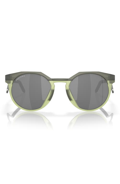 Oakley HSTN 52mm Polarized Round Sunglasses in Olive at Nordstrom