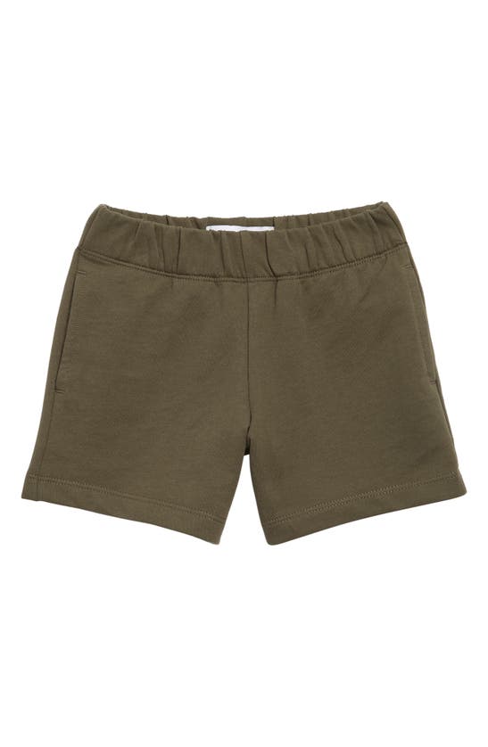 Nordstrom Rack Kids' Knit Shorts In Olive Sarma