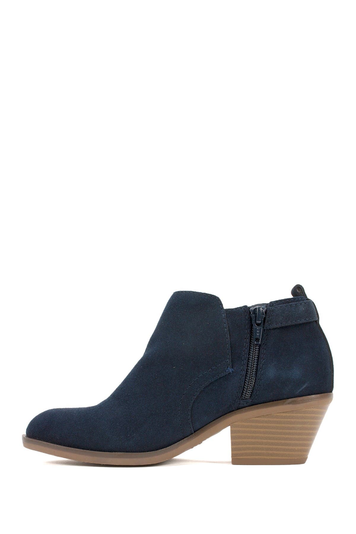 White Mountain Footwear Sadie Suede Ankle Bootie In Turquoise/aqua8