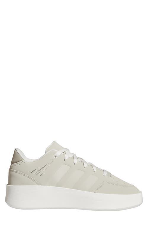 Adidas Originals Adidas Mullaly Low Top Sneaker In Putty/blanch Cargo/cloud