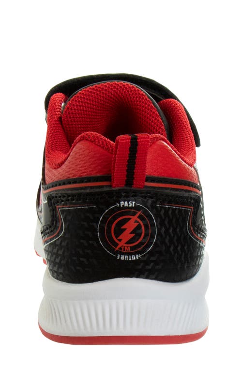 Shop Josmo Kids' Flash Sneaker In Black/red