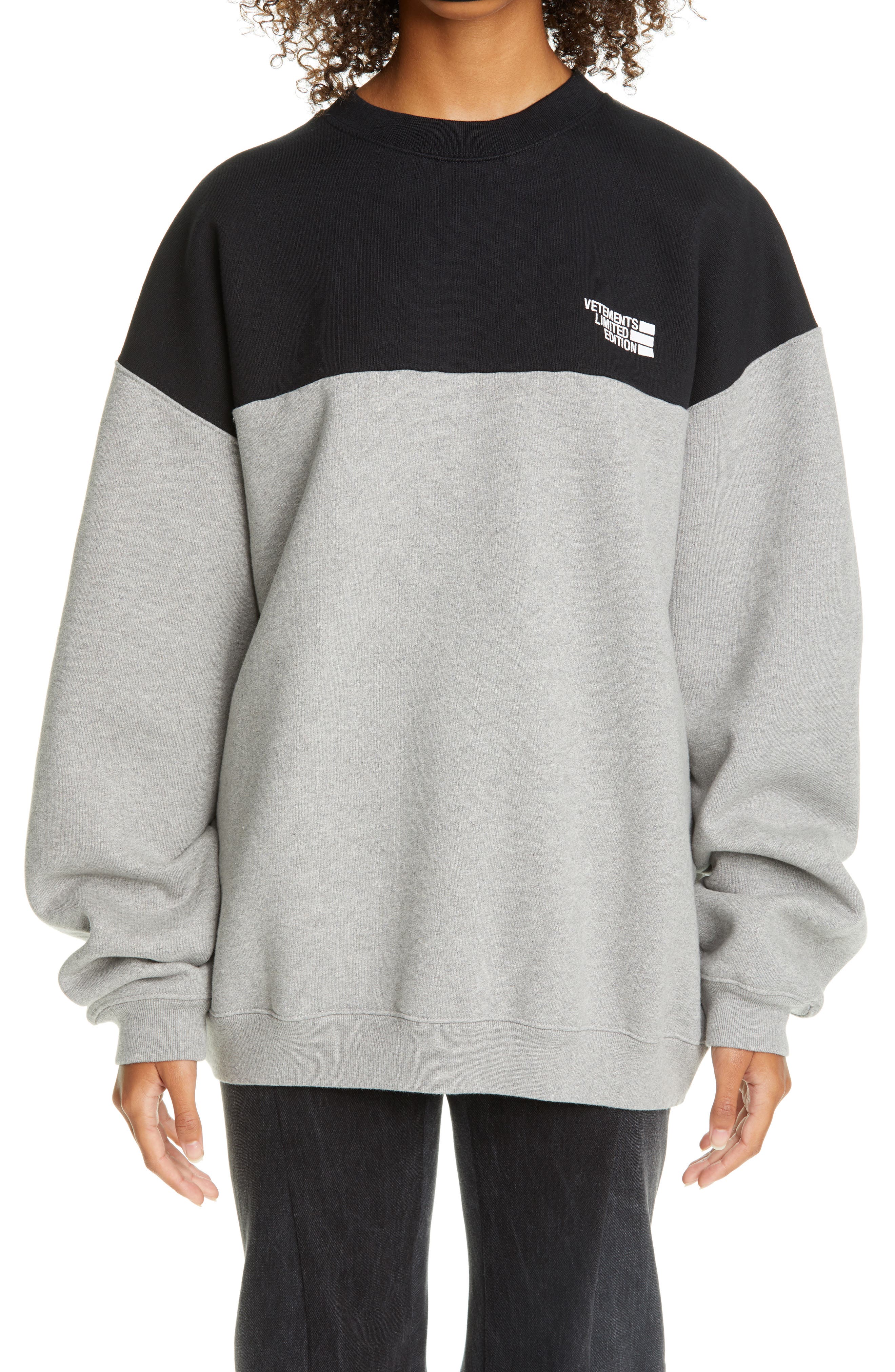 cotton blend sweatshirt