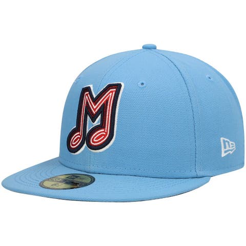 Men's New Era Navy Pensacola Blue Wahoos Authentic Collection Team Game 59FIFTY Fitted Hat