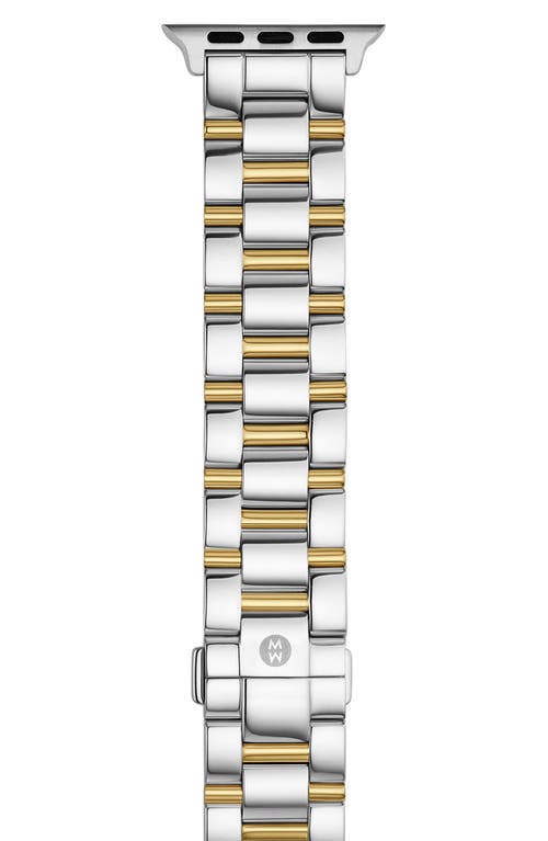 MICHELE 20mm Apple Watch® Bracelet Watchband in 2T Gold