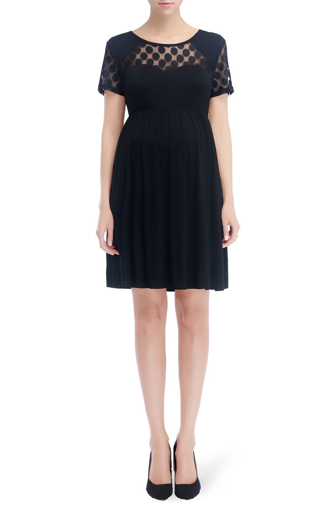 Kimi and Kai Claire Maternity Skater Dress Nordstrom