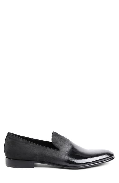 Shop Bruno Magli Monet Loafer In Black Suede