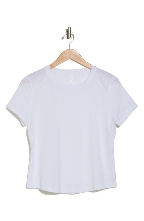 Shop Z By Zella Sprint Performance T-shirt In White