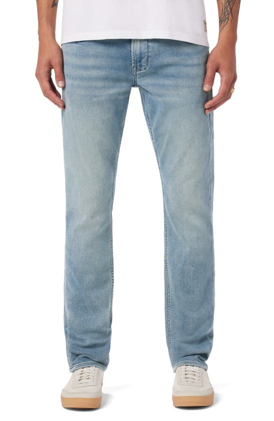 Shop Hudson Blake Slim Straight Leg Jeans In Pastel Blue