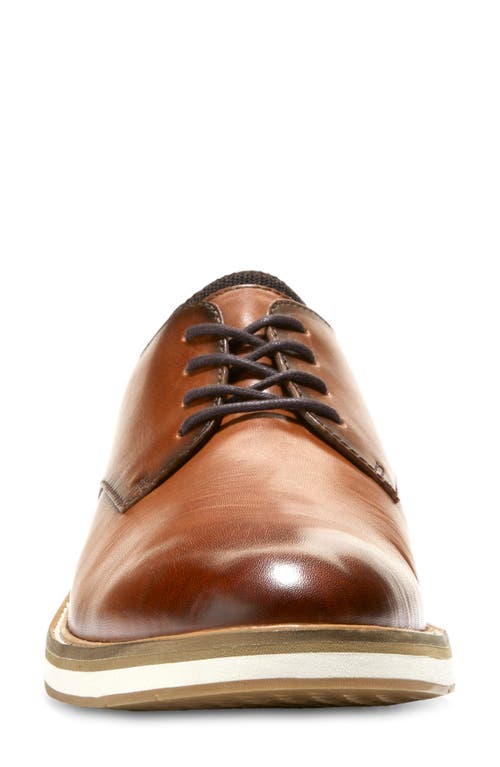 Shop Cole Haan Osborn Plain Toe Derby In British Tan/ivory