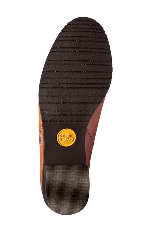 Samuel Hubbard Valencia Water Repellent Bootie In Whiskey Tan Leather