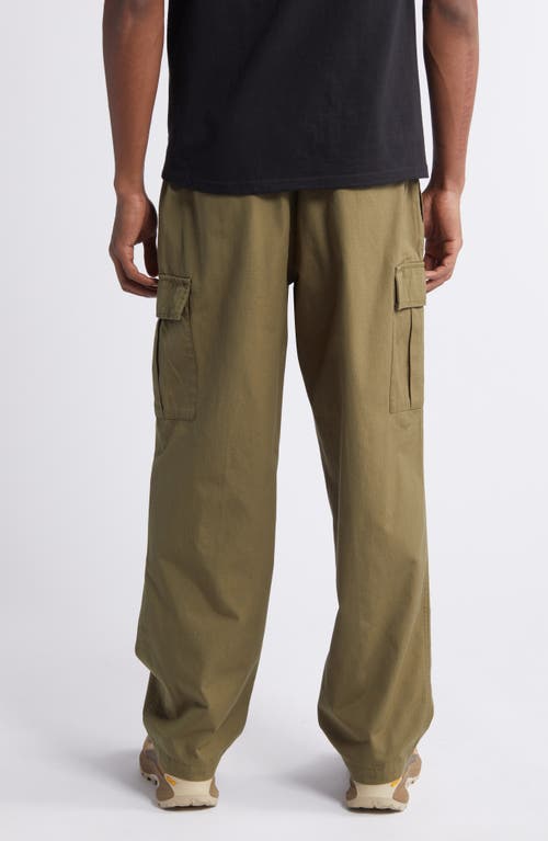 Shop Obey Easy Ripstop Cargo Pants In Field Green