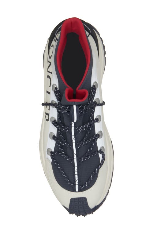 Shop Moncler Trailgrip Lite 2 Low Top Sneaker In Blue/white