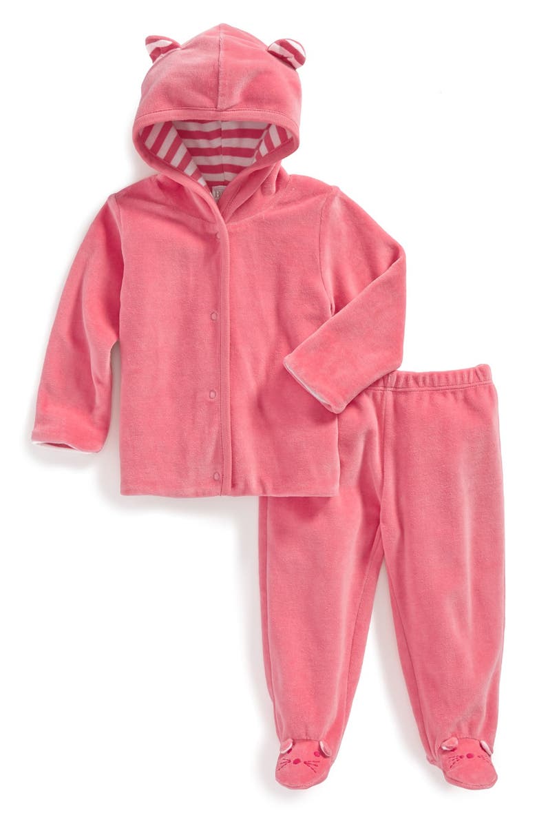 Nordstrom Baby Velour Layette Set (Baby Girls) | Nordstrom