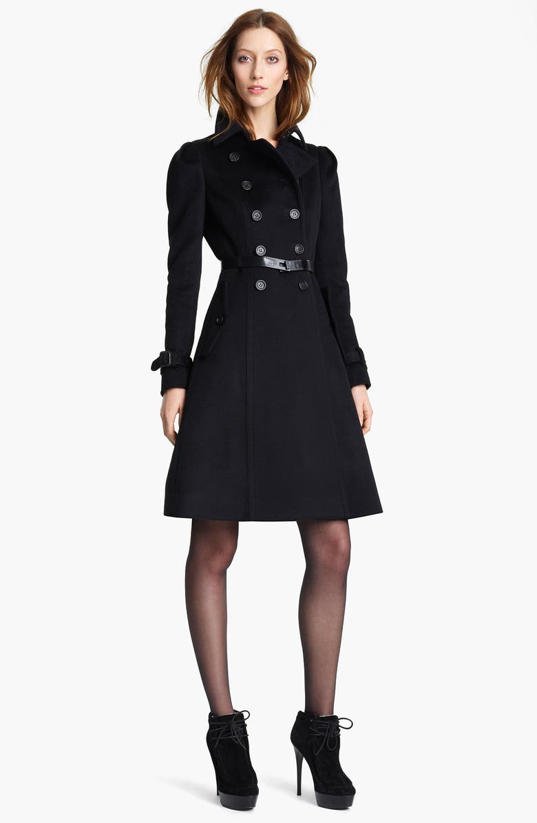 Burberry Prorsum Double Breasted Wool & Cashmere Coat | Nordstrom