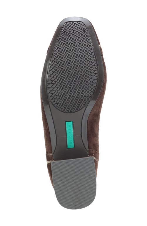 David Tate Heritage Cap Toe Pump In Brown Suede