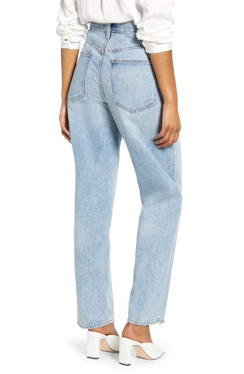 AGOLDE Crisscross Upsize High Waist Jeans | Nordstrom