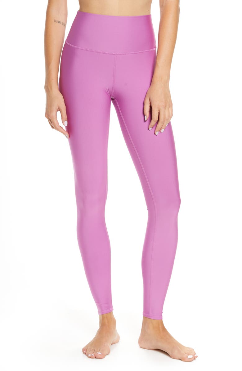 ALO Airlift High Waist Leggings, Main, color, ORCHID