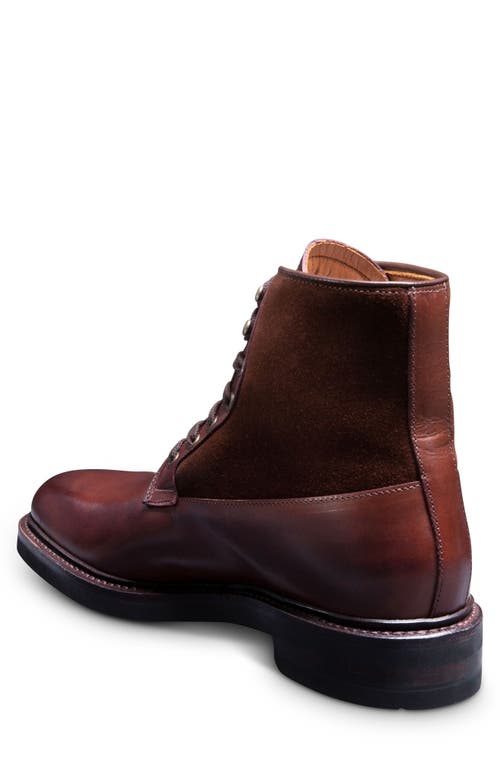 Allen Edmonds Dain Combat Boot In Brown